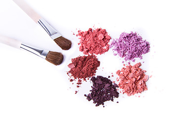 Image showing crushed eyeshadow