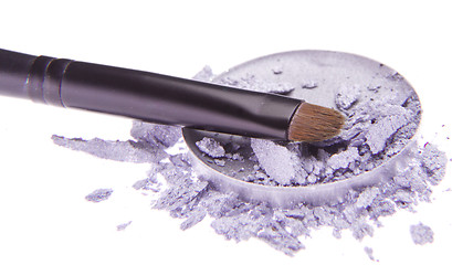 Image showing crushed eyeshadow