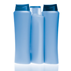 Image showing cosmetic bottles