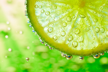 Image showing lime in the water