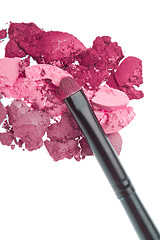 Image showing crushed eyeshadows