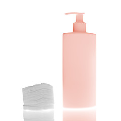 Image showing cosmetic bottles