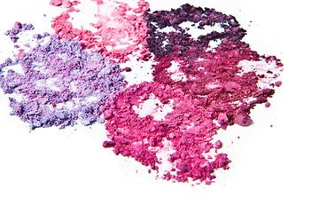 Image showing crushed eyeshadow