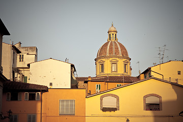 Image showing Tuscan historic architecture