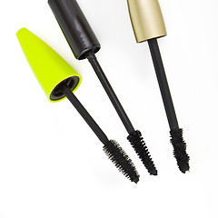 Image showing mascara brushes