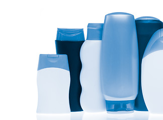 Image showing cosmetic bottles