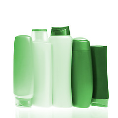 Image showing cosmetic bottles