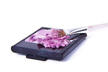 Image showing crushed eyeshadow