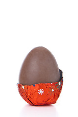 Image showing chocolate easter egg