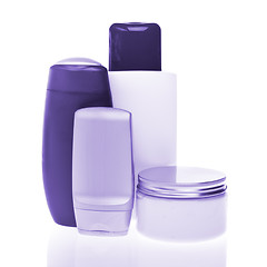 Image showing cosmetic bottles