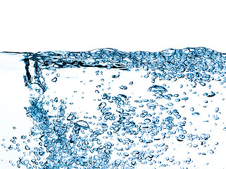 Image showing bubbles in water