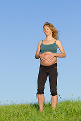 Image showing pregnant woman