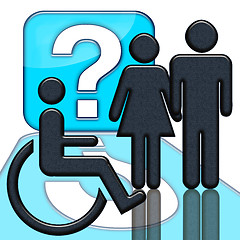 Image showing Handicap sign