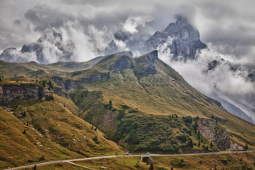 Image showing Dramatic Dolomites Italy