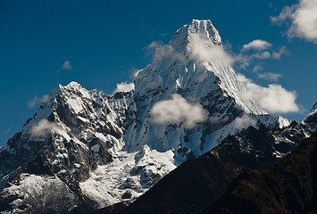 Image showing Ama Dablam summit in Himalayas