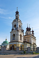 Image showing Trinity Church and Vvedensky in Ples, Russia