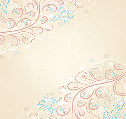 Image showing Floral background