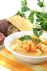 Image showing Swede stew with beef