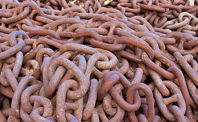Image showing old chain