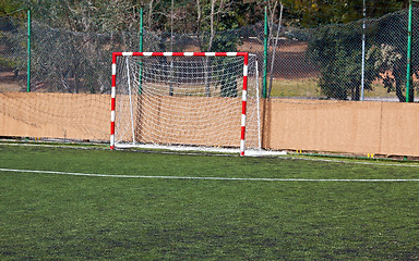 Image showing football goal