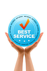 Image showing Best Service