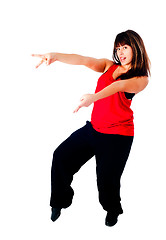 Image showing Young hip-hop dancer