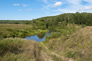 Image showing Ford across the river