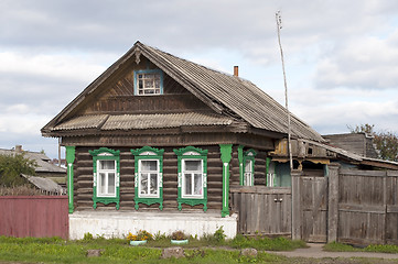 Image showing Small wooden country house