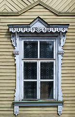 Image showing Old wooden window