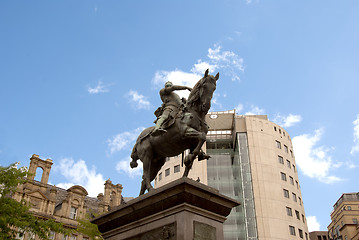 Image showing Black Prince Statue