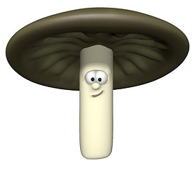 Image showing funny mushroom