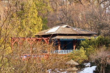 Image showing japanese style garden