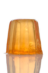 Image showing Orange gelatin