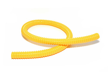 Image showing yellow hose on white background