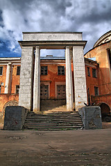 Image showing old ruined house