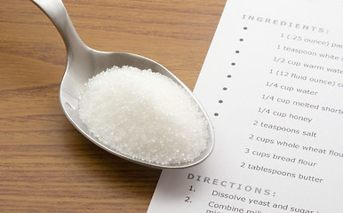 Image showing Spoonful of sugar