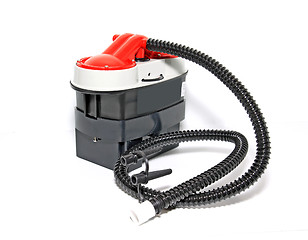 Image showing air electric pump on white background