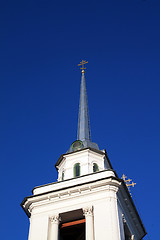 Image showing bell tower christian orthodox church