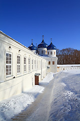 Image showing tower of the ancient orthodox priory 