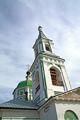Image showing bell tower christian orthodox church 