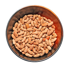 Image showing bean in cup on white background