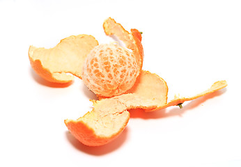 Image showing orange tangerine on white background
