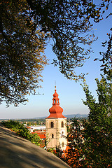 Image showing landscape with church