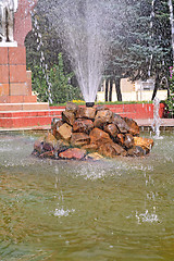 Image showing town fountain