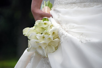 Image showing Charming wedding bouquet from kalls