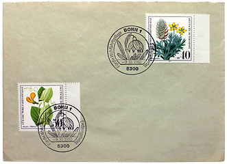 Image showing Flower Stamps