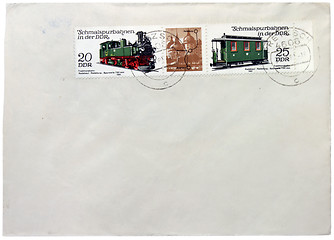 Image showing Railway Stamps