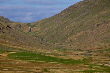 Image showing Duddon Valey in Lake District, UK