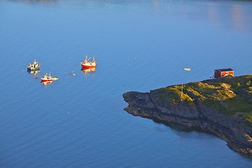 Image showing Fishing boats