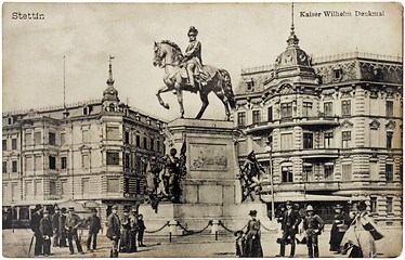 Image showing Stettin Postcard